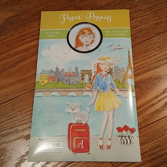 New Paper Poppets POSH Pals - Paper Doll Kit - Picture 1 of 3